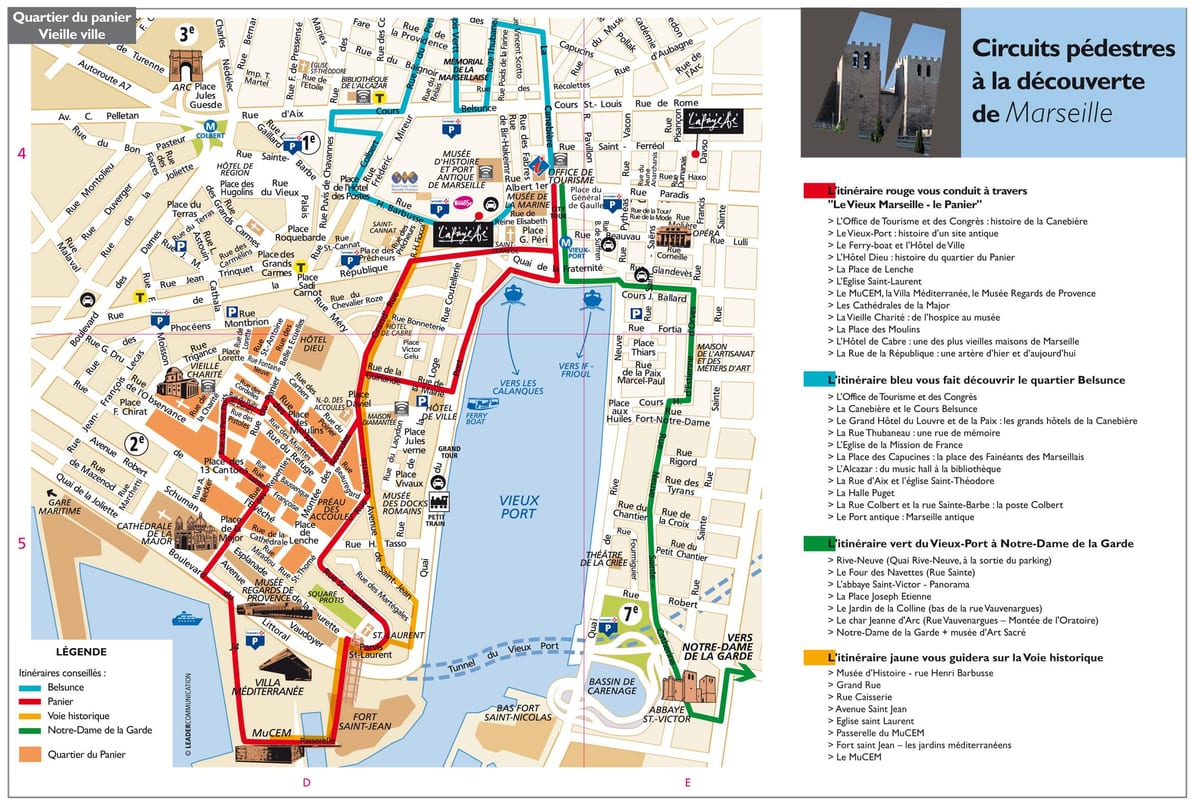 Marsiglia mappa turistica pdf
