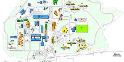 Mappa di Marsiglia scuola