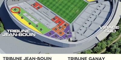 Stade velodrome salotto mappa